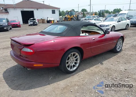 2000 Jaguar Xk8 from USA, damaged, VIN SAJJA42CXYNA02499